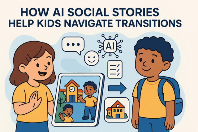How AI Social Stories Help Kids Navigate Transitions